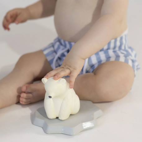 Jouet de bain ours polaire Lanc, bleu 5 - vertbaudet enfant 