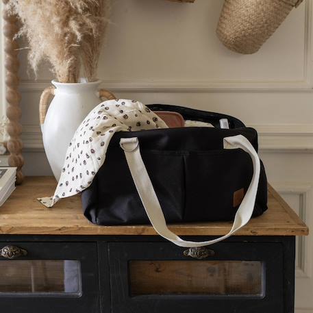 Sac à langer bandoulière Noir 2 - vertbaudet enfant 