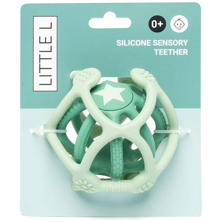 Lot de 2 balles sensorielles en silicone Vert 6 - vertbaudet enfant 