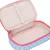 Trousse garçon kipling tissu synthétique imprimé dreamy geo Bleu / rose+Noir 4 - vertbaudet enfant 
