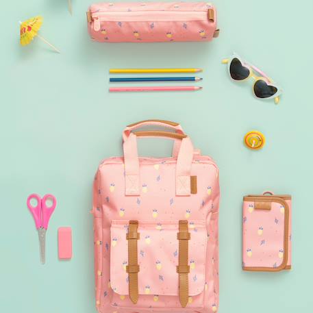 Porte-monnaie billfold summer fruit Rose, jaune, bleu 3 - vertbaudet enfant 