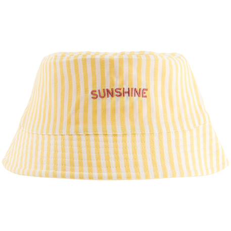 Bob enfant sunshine large rayure (3-6 ans) Jaune, crème 1 - vertbaudet enfant 