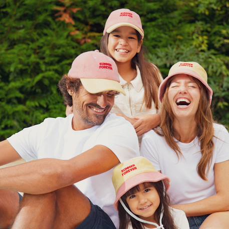 Casquette enfant summer forever eponge (3-6 ans) Bleu, orange+Rose, jaune 11 - vertbaudet enfant 