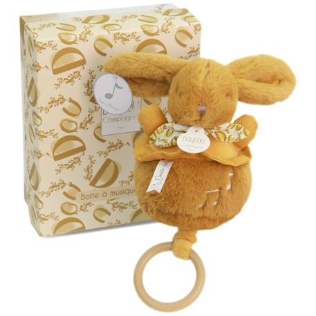Peluche musicale bébé avec mélodie apaisante – doudou doux à suspendre dès la naissance Bleu+Ocre 10 - vertbaudet enfant 