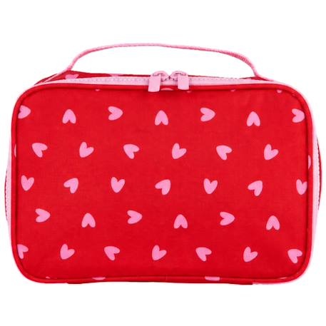Lunch bag isotherme léopard Beige, marron+Marron, beige+Marron, noir+Rouge, rose 8 - vertbaudet enfant 