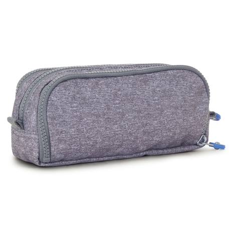 Trousse à crayons nylon 3 zips 32 emplacements Bleu / gris+Bleu / noir+Bleu / rose+Bleu aqua+Gris / bleu 18 - vertbaudet enfant 