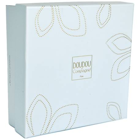 Doudou lapin bonbon (25 cm) Blanc, bleu+Blanc, vert 3 - vertbaudet enfant 