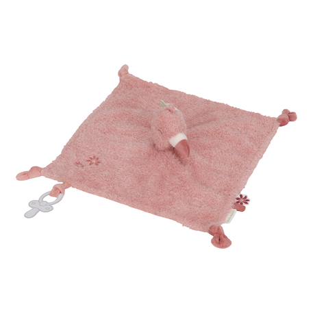 Doudou flamant rose safari friends Rose 2 - vertbaudet enfant 