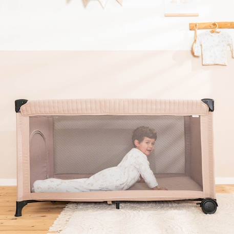 Lit parapluie de voyage - compact et facile à plier Beige 2 - vertbaudet enfant 