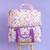 Sac de voyage cœurs Rose, orange, violet 6 - vertbaudet enfant 