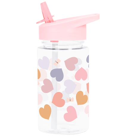 Gourde cœurs (450 ml) Rose, orange, violet 2 - vertbaudet enfant 