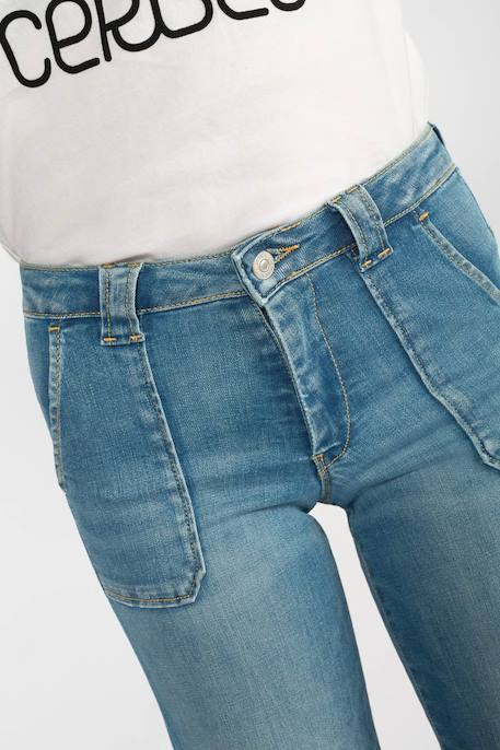 Jeans bootcut pulp slim, longueur 34 Blue 6 - vertbaudet enfant 