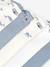 Lot 5 bodies manches longues bleu 3 - vertbaudet enfant 