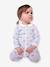 Pyjama bébé à col imprimé coeurs bleu clair 2 - vertbaudet enfant 