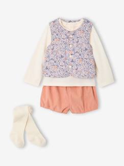 -Ensemble 4 pièces bébé fille