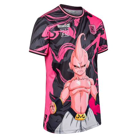 T-shirt  enfant dragon ball z buu Noir/rose/blanc/jaune/violet 3 - vertbaudet enfant 