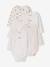 Lot de 5 bodies naissance fille manches longues écru 1 - vertbaudet enfant 