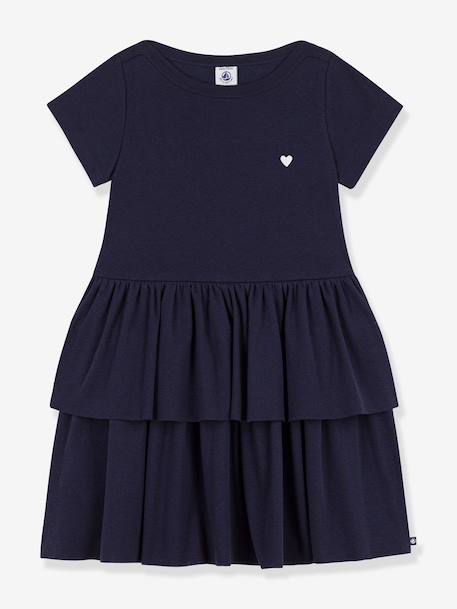 Fille-Robe à manches courtes