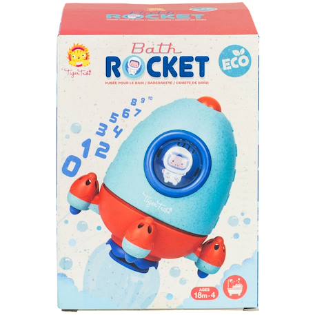 Fusée de bain Bleu, rouge 6 - vertbaudet enfant 