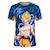 T-shirt  dragon ball z super sayian Bleu marine/jaune/orange/bleu 1 - vertbaudet enfant 