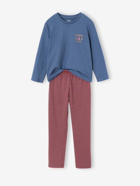 Lot de 2 pyjamas garçon bleu jean 5 - vertbaudet enfant 