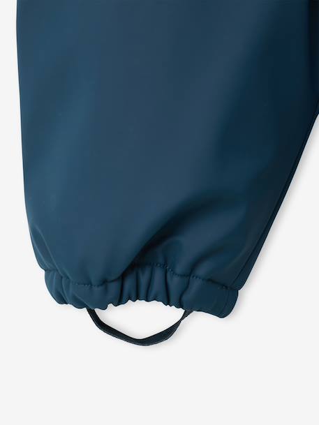 Manteau et pantalon de pluie bébé bleu nuit+caramel 7 - vertbaudet enfant 