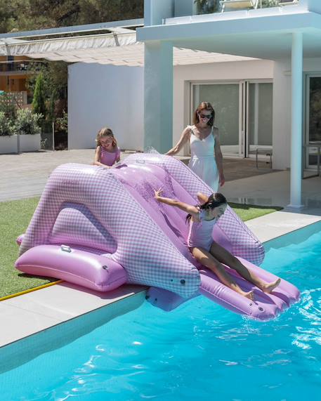 Centre de jeux aquatique enfant avec toboggan Multicolore+Violet 10 - vertbaudet enfant 