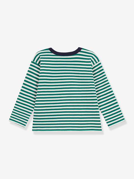 T-shirt manches longues marine 4 - vertbaudet enfant 