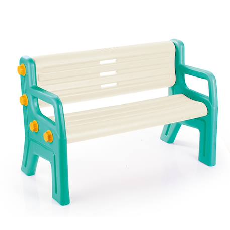 Banc pour enfants Blanc et vert 3 - vertbaudet enfant 