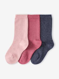 -Lot de 3 chaussettes fille