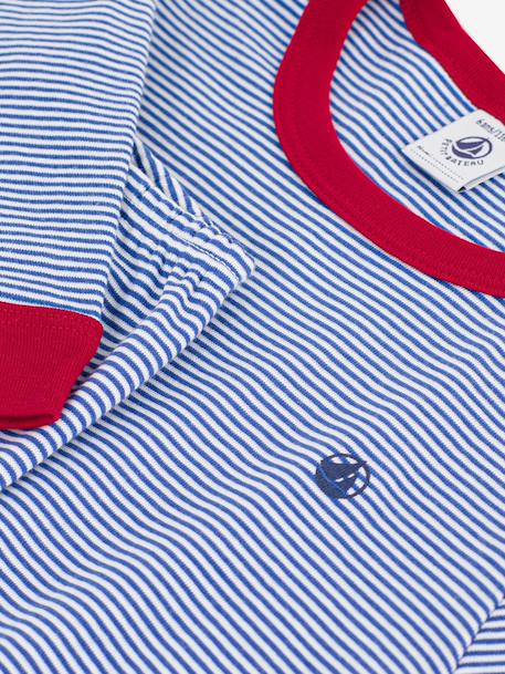 Pyjama enfant rayé bleu 2 - vertbaudet enfant 