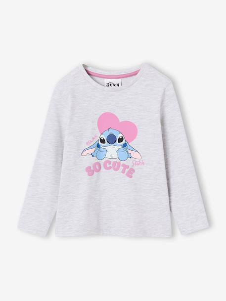 Pyjama Lilo et Stitch fille gris chiné 2 - vertbaudet enfant 