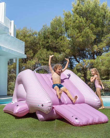 Centre de jeux aquatique enfant avec toboggan Multicolore+Violet 8 - vertbaudet enfant 