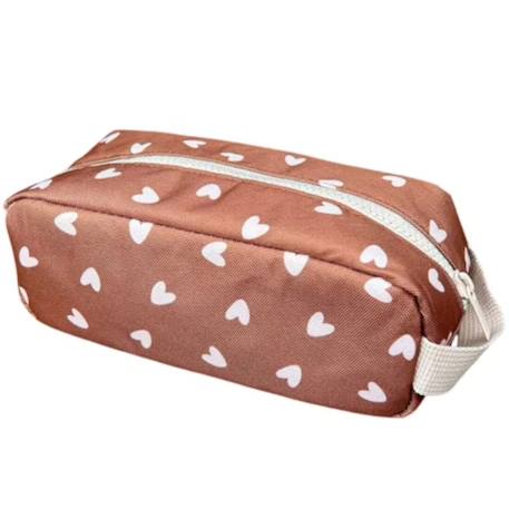 Trousse simple léopard Beige, marron+Marron, beige+Marron, noir+Rose, rouge 4 - vertbaudet enfant 