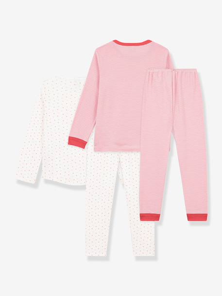Lot 2 pyjamas enfant rose 2 - vertbaudet enfant 