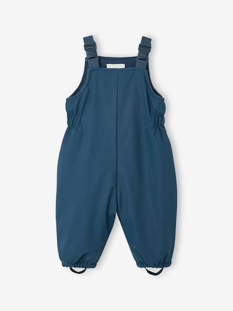 Manteau et pantalon de pluie bébé bleu nuit+caramel 3 - vertbaudet enfant 