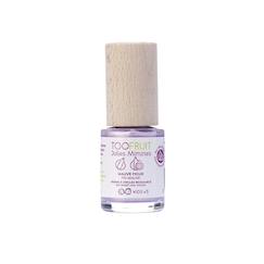 Puériculture-Vernis à ongles biosourcé jolies mimines mauve nacrée figue