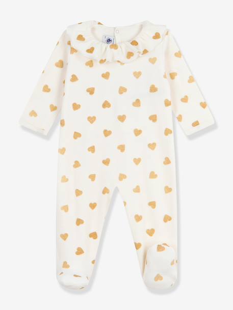 Pyjama bébé ouverture dos blanc 1 - vertbaudet enfant 