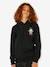Sweat à capuche Search Icon marron+noir 5 - vertbaudet enfant 