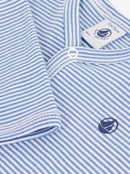 Pyjama bébé rayures milleraies bleu 3 - vertbaudet enfant 