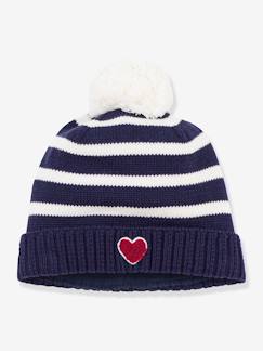 Bonnet bébé à rayures  - vertbaudet enfant