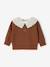 Pull bébé fille manches longues mauve+moka 10 - vertbaudet enfant 