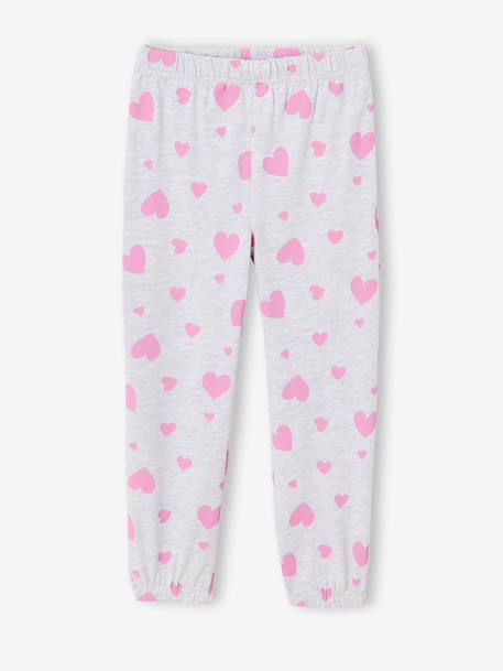 Pyjama Lilo et Stitch fille gris chiné 3 - vertbaudet enfant 