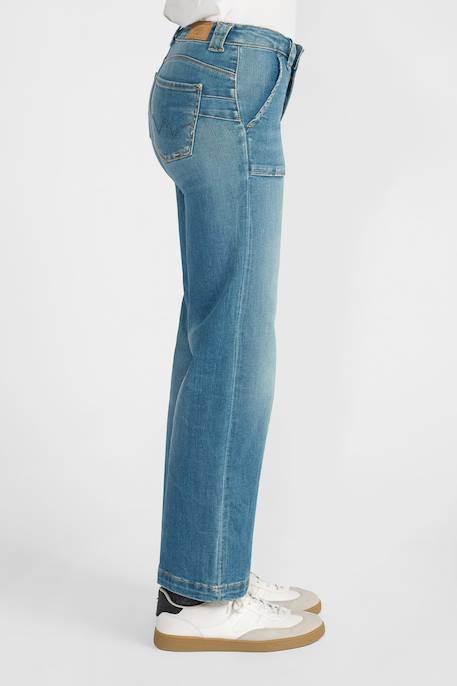 Jeans bootcut pulp slim, longueur 34 Blue 3 - vertbaudet enfant 