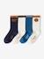 Lot de 4 chaussettes garçon écru 1 - vertbaudet enfant 
