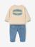 Ensemble sweat et jean bébé garçon vanille 4 - vertbaudet enfant 
