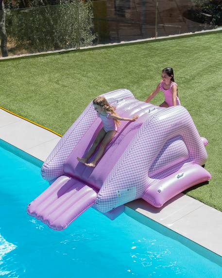Centre de jeux aquatique enfant avec toboggan Multicolore+Violet 7 - vertbaudet enfant 