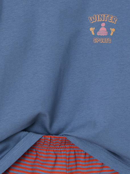 Lot de 2 pyjamas garçon bleu jean 8 - vertbaudet enfant 