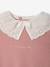 Pull bébé fille manches longues mauve+moka 3 - vertbaudet enfant 