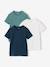Lot de 3 T-shirts manches courtes garçon bleu nuit 1 - vertbaudet enfant 